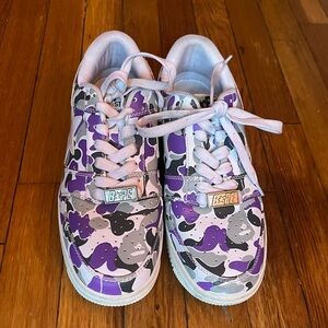 Purple Camo Bapestas
